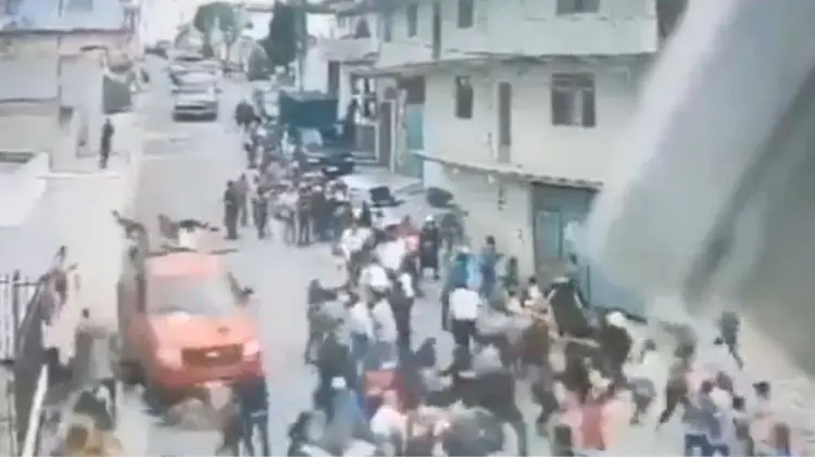 El accidente fue captado en por una cámara de seguridad. (Foto: Captura de video)