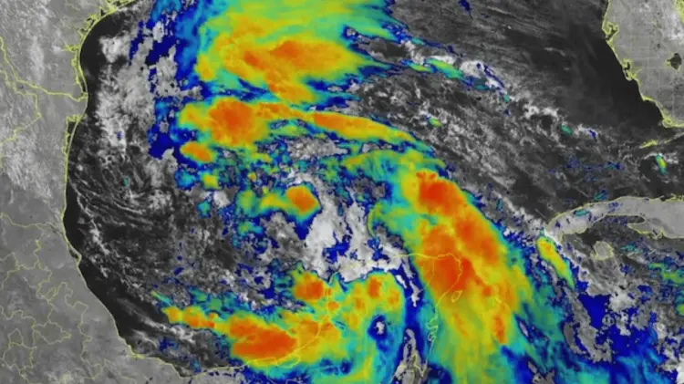 se dirige hacia la costa mexicana y se espera que impacte varios estados. (Foto: Especial / EXPRESO)