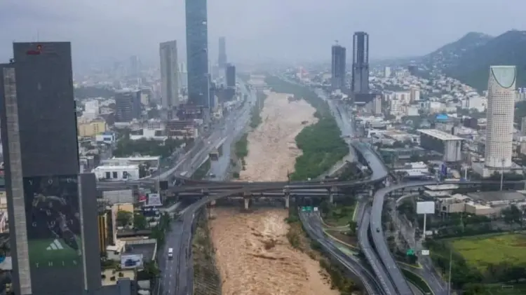 Nuevo León fue de los estados más afectados por la tormenta Alberto. (Foto: Especial)
