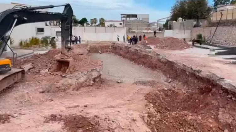 El hombre fue localizado en un predio donde se lleva a cabo una construcción. (Foto: Especial)