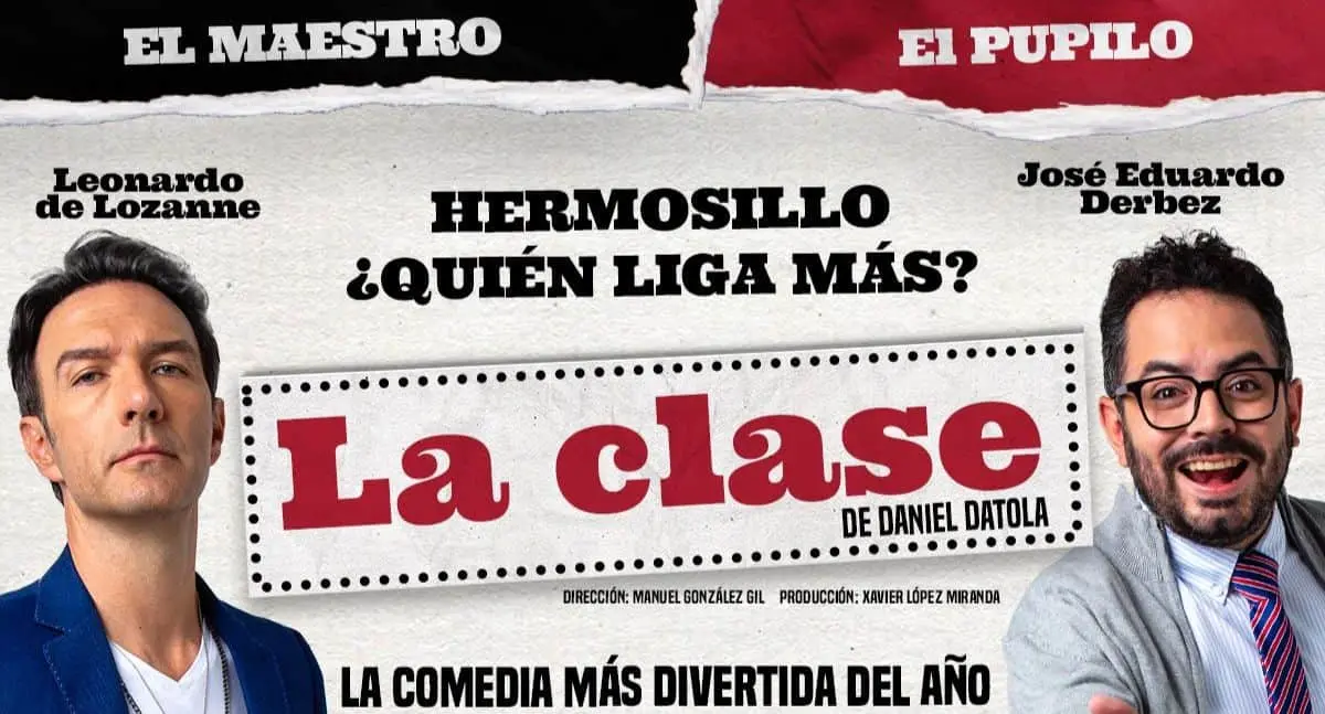 Vienen Leonardo de Lozanne y José Eduardo Derbez a Hermosillo