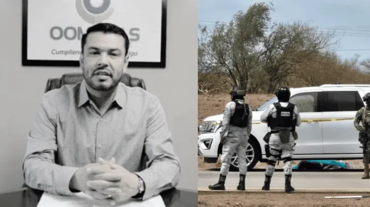 El cuerpo de Luis Castro quedó sobre el pavimento de la carretera México 15. (Fotos: Cortesía)