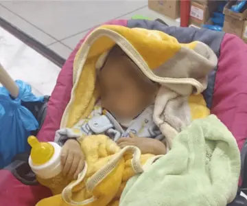 Abandonan a una bebé de 4 meses en tienda de abarrotes en Pachuca