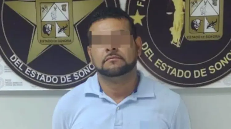 Ismael N fue vinculado a proceso y puesto en prisión preventiva. (Foto: FGJE Sonora)