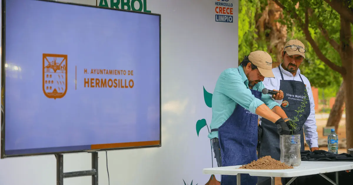 Regalan 600 árboles nativos en la Feria del Árbol del Parque Madero