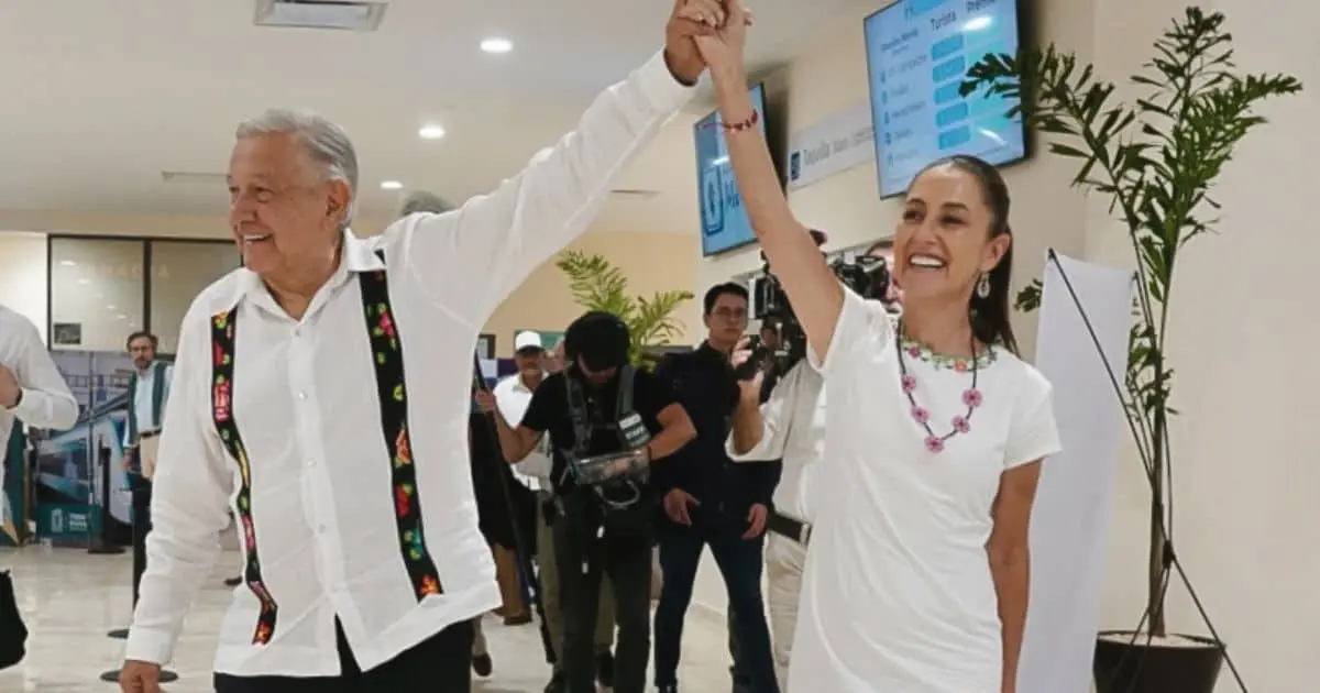 AMLO y Claudia Sheinbaum llegarán a Sonora en gira de transición