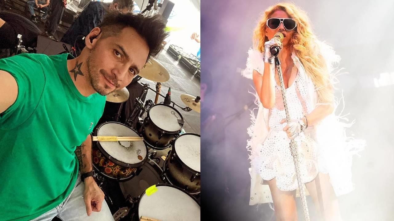 Baterista de Paulina Rubio rompe el silencio tras insulto de la cantante