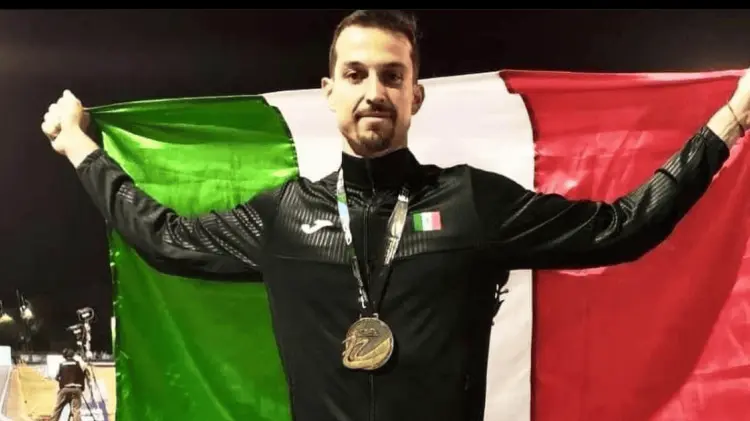 Édgar Rivera Morales competirá en salto de altura en París 2024. (Foto: Cortesía)