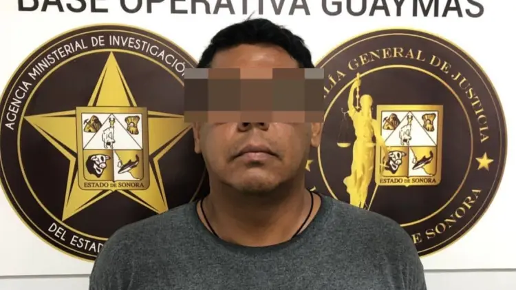 Sergio Eduardo N, de 35 años. (Foto: FGJE Sonora)