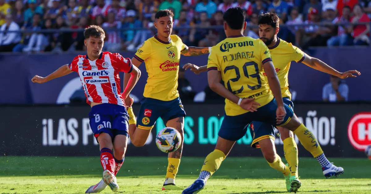 El bicampeón América inicia AP24 con derrota ante Atlético de San Luis