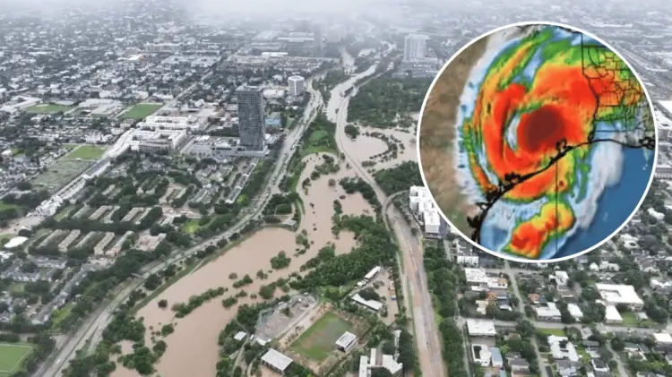 El paso de Beryl por Texas dejó inundaciones y a millones sin electricidad. (Foto: Cortesía)
