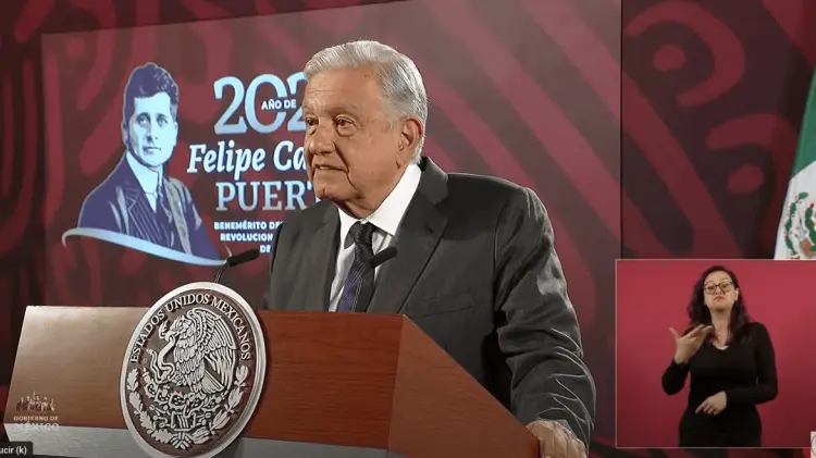 Andrés Manuel López Obrador, presidente de México.