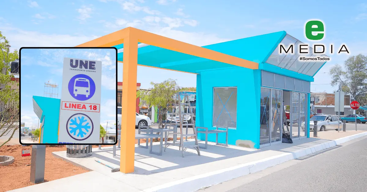 Proyecto piloto para Hermosillo paradas con aire acondicionado: Astiazarán