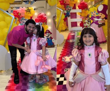 Luis R. Conriquez celebra el cumpleaños de su hija