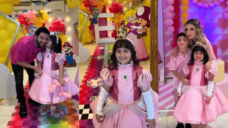 Luis R. Conriquez celebra el cumpleaños de su hija