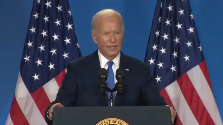 Joe Biden comunicó que ha tratado de ponerse en contacto con Donald Trump. (Foto: Captura de video)