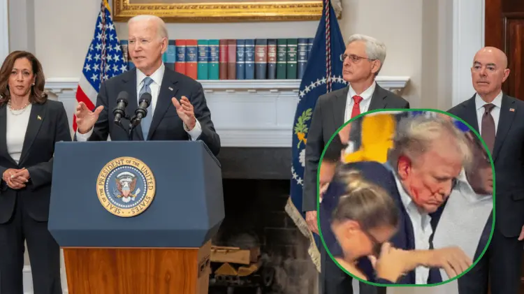 Joe Biden dijo que el FBI investigará las razones del atentado. (Foto: Cortesía)