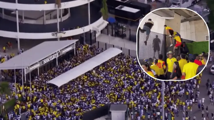 La final entre Argentina y Colombia se ha visto manchada por la violencia. (Foto: Cortesía)