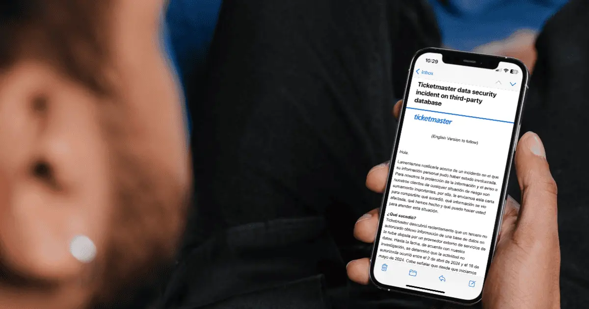 Ticketmaster advierte posibles cargos no reconocidos tras sufrir hackeo