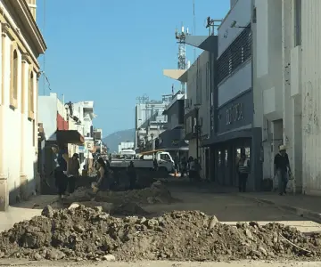 Avanza rehabilitación del centro de Hermosillo; obras concluirán en mayo