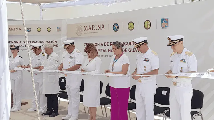 Jorge Antonio Rodríguez, Rafael Ojeda y Sandra Luz de Ojeda, entre otros cortaron el listón.