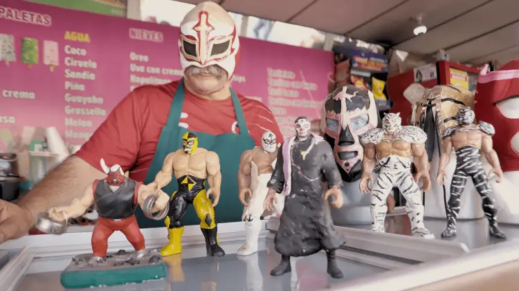 Juan Sin Miedo se encuentra muy contento de haber formado parte de la escena en la lucha libre.