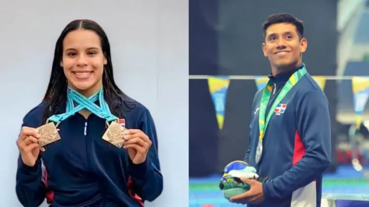 Victoria Garza y Jonathan Ruvalcaba. (Fotos: Redes)