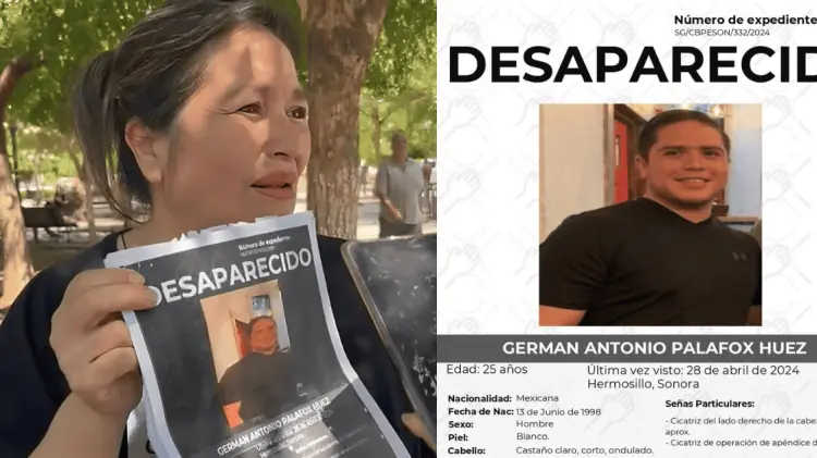 La señora Ana Lucía Huez solicita ayuda para encontrar a su hijo. (Foto: María José Noyola/EXPRESO)