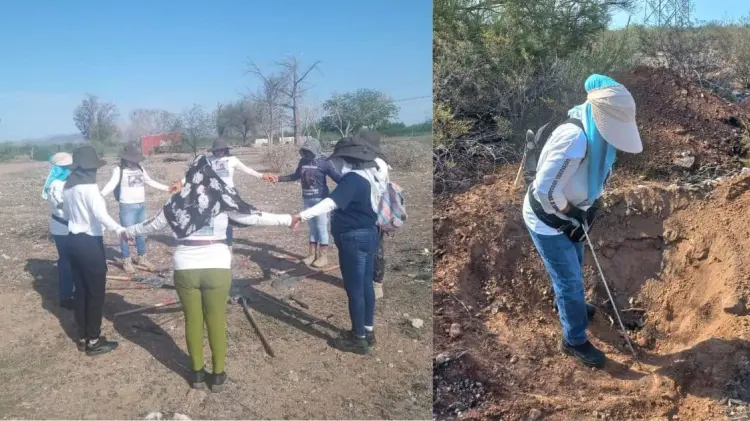 Guerreras Buscadoras de Guaymas y Empalme. (Fotos: Redes)