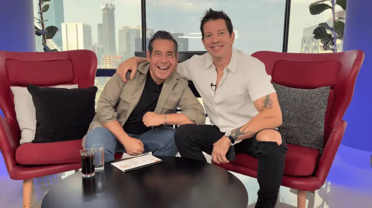 Yahir estuvo en entrevista con Yordi Rosado. (Especial / EXPRESO)