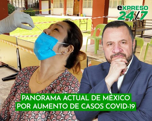 Panorama actual de México por aumento de casos Covid-19