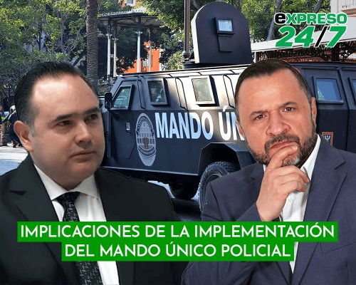 Implicaciones de la implementación del Mando Único Policial