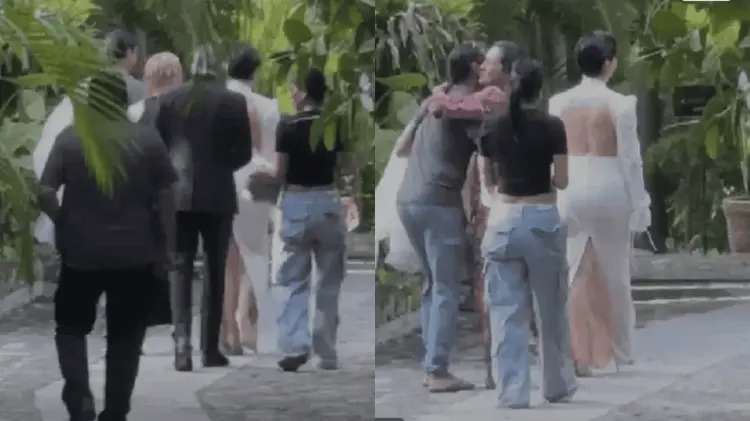 En el video, Ángela saluda a su mamá. (Fotos: Captura de video)