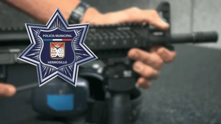 El detenido fue puesto a disposición del Ministerio Público junto con las armas. (Foto: Especial)