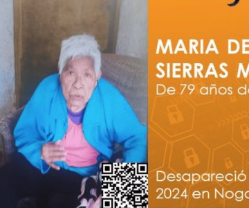 Activan Protocolo Alba para localizar a María del Socorro Sierras de 79 años