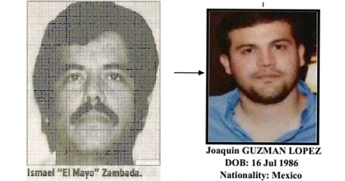 Además de El Mayo Zambada, EU detuvo a Joaquín Guzmán, hijo de El Chapo