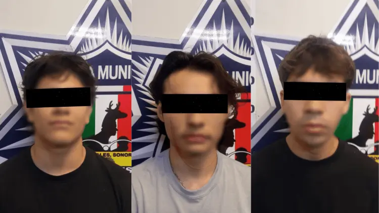 Los jóvenes pagaron con billetes falsos de 200 pesos. (Especial / EXPRESO)