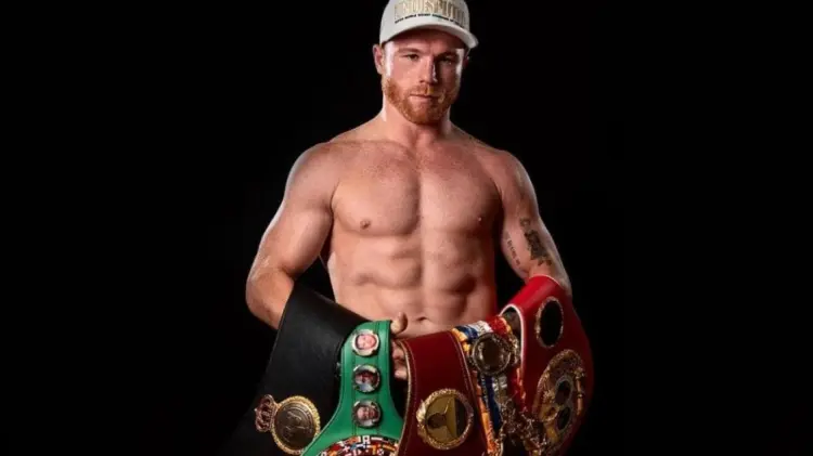 Saúl Canelo Álvarez enfrentará a Edgar Berlanga en septiembre. (Foto. Especial)