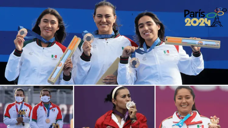 México tiene cuatro medallas en tiro con arco hasta el momento. (Foto: Especial/EXPRESO)