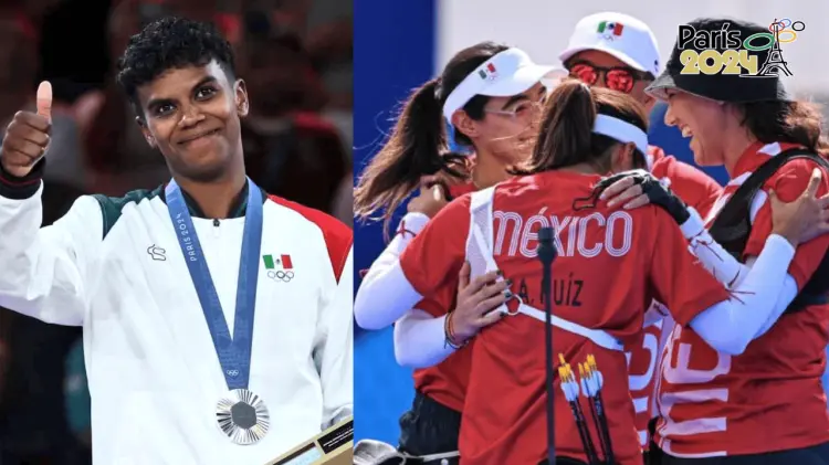 El equipo femenil de tiro con arco y Awiti han obtenido medalla en París 2024. (Especial/EXPRESO)