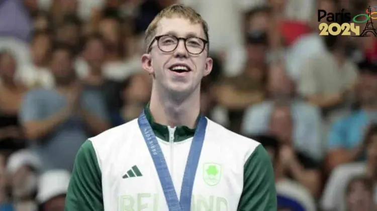 Daniel Wiffen fue el primer nadador irlandés en ganar los 800 metros libres. (Foto: Especial)