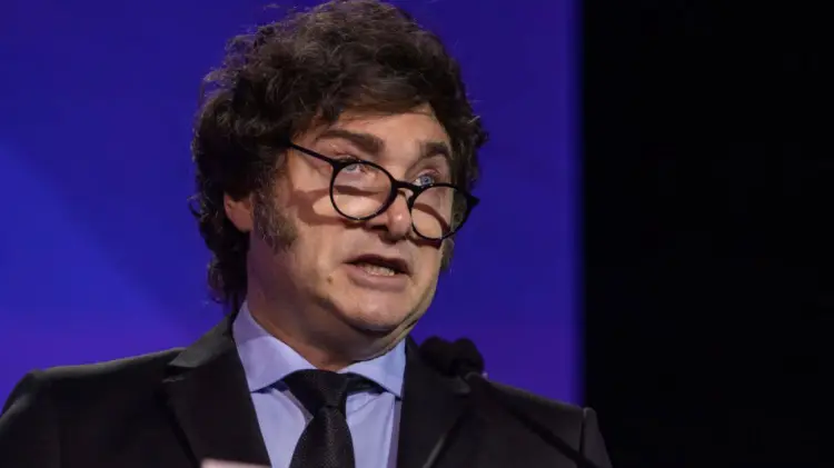 Javier Milei, presidente de Argentina. (Foto: Especial)