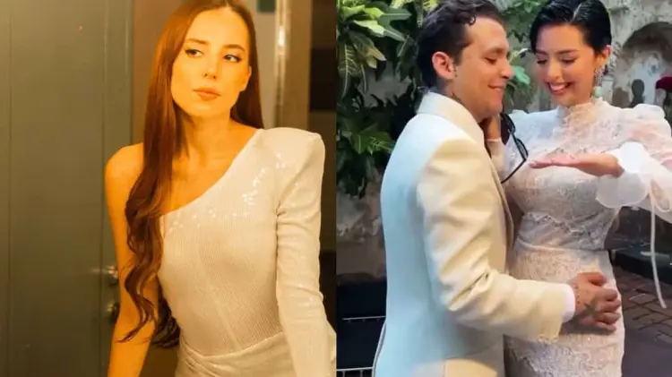 Majo Aguilar confirma que no fue invitada a la boda de Ángela y Nodal
