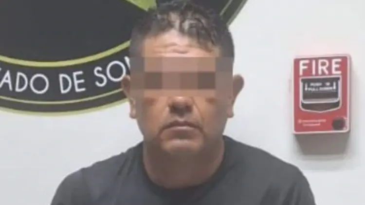 Jesús N fue vinculado a proceso y puesto en prisión preventiva justificada. (Foto: FGJE Sonora)