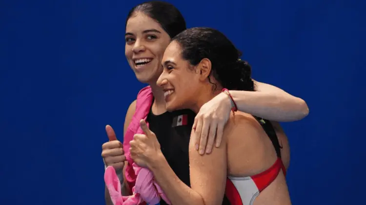 Gabriela Agúndez y Alejandra Orozco demostraron el alto nivel del deporte mexicano. (Foto: Especial)