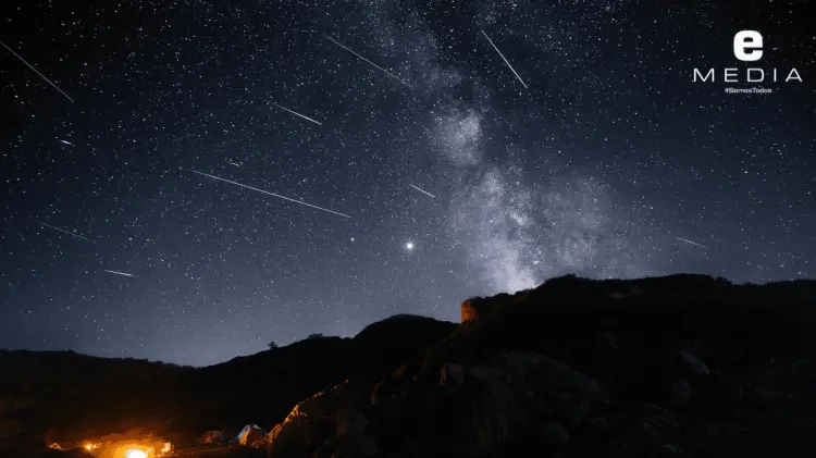 La lluvia de Perseidas podrá verse este mes de agosto. (Foto: Especial/EXPRESO)