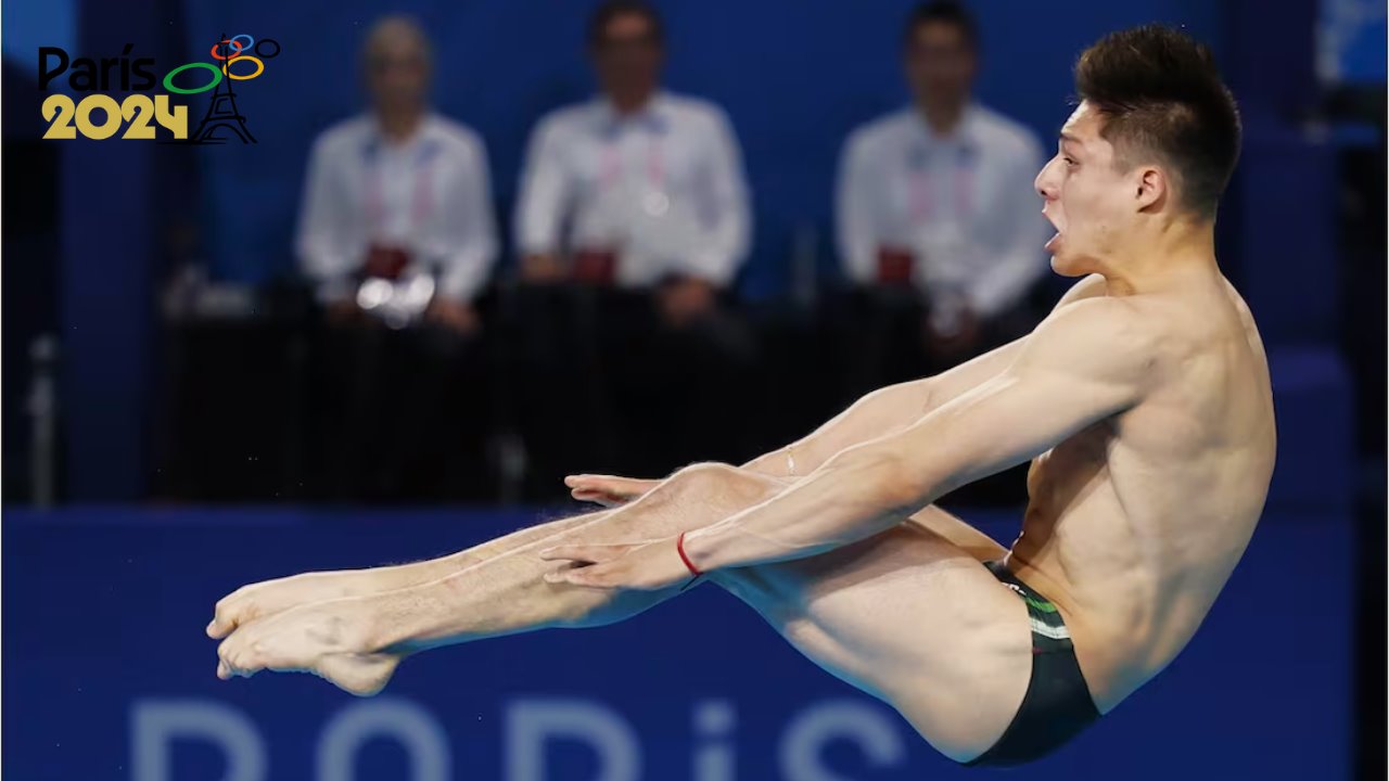¡Histórico! Osmar Olvera gana medalla de bronce en trampolín de 3 metros