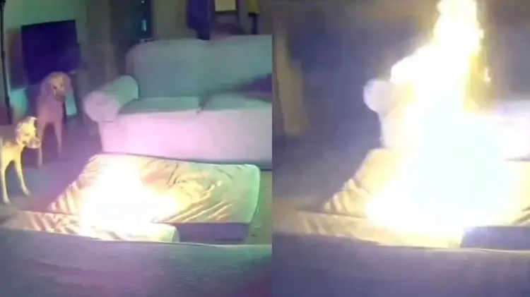 El suceso fue captado por una cámara de seguridad. (Foto: Captura de video)