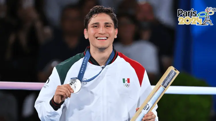 Marco Verde es subcampeón olímpico en box categoría 71 kg. (Foto. COM México)