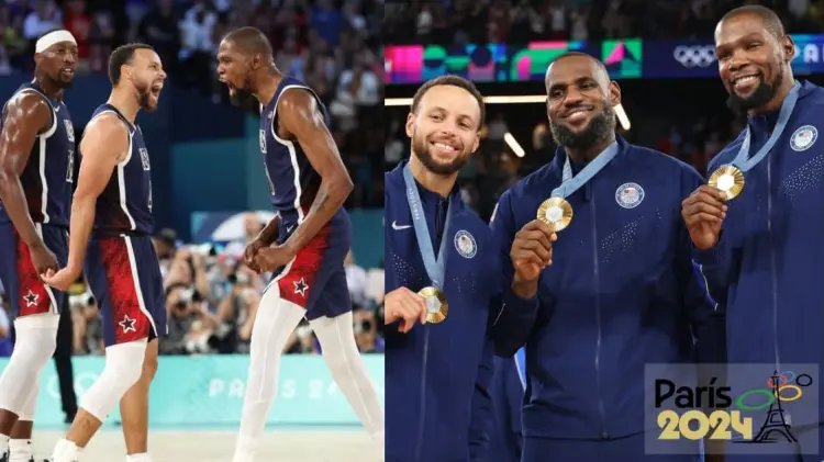 Stephen Curry, LeBron James y Kevin Durant fueron de los más destacados en el Dream Team (Especial)